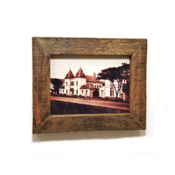 Ramka z drewna tekowego Vintage 26x21cm